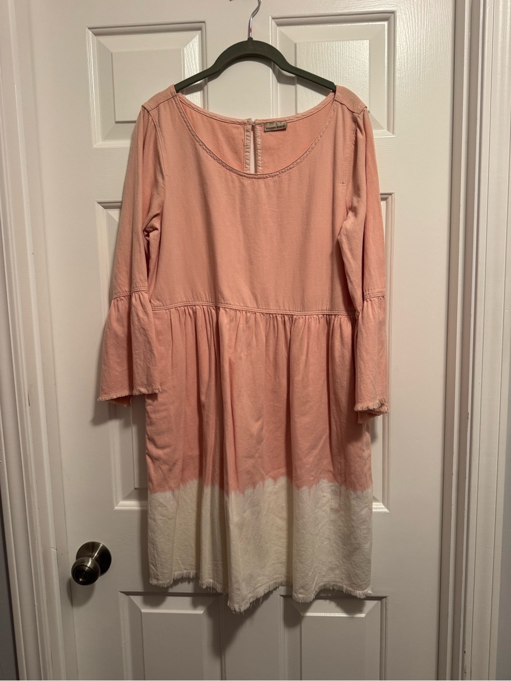 Anthropologie Holding Horses Lilibet Dip Dye Cotton Dress